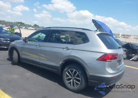 2021 Volkswagen Tiguan 2.0T S из США, поврежденный, VIN 3VV1B7AX7MM117954